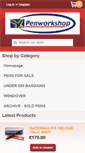 Mobile Screenshot of penworkshop.co.uk